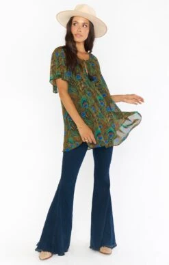 Show Me Your Mumu Juana Tassel Tunic ~ Original Peacock 12 Show Me Your Mumu Juana Tassel Tunic ~ Original Peacock -Show Me Your Mumu MS7 525 OP18 05