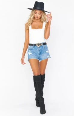 Show Me Your Mumu Matisse Piper High Boot ~ Black