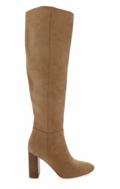Show Me Your Mumu Billini Quartz Tall Boot ~ Tan Suede -Show Me Your Mumu QUARTZ TANSUEDE 1 1