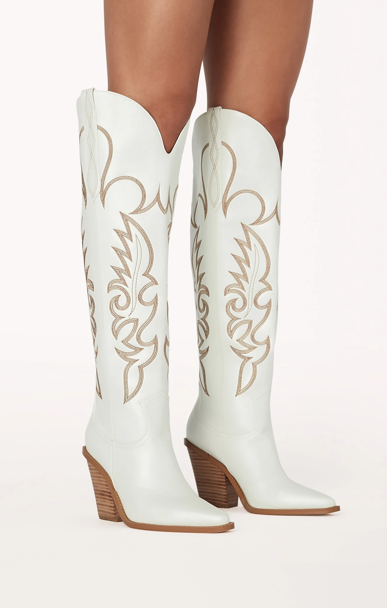 Show Me Your Mumu Billini Simone Western Boot ~ White 7 Show Me Your Mumu Billini Simone Western Boot ~ White - Image 5