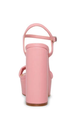 Show Me Your Mumu Steve Madden Tille Platform Heel ~ Light Pink -Show Me Your Mumu STEVEMADDEN SHOES TILLE PINK BACK grande 1