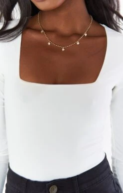 Show Me Your Mumu ALV Jewels Pave Chain Ball Necklace ~ 14K Gold Filled -Show Me Your Mumu SU22 toriliv 9.1373151