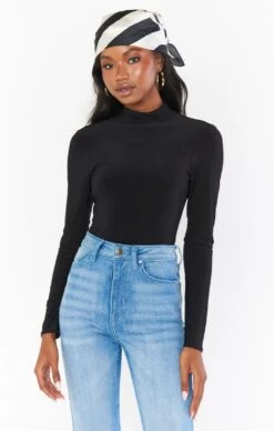 Show Me Your Mumu Silky Head Scarf Set ~ Ivory & Black -Show Me Your Mumu SU22 toriliv 9.1373346