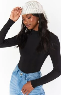 Show Me Your Mumu Silky Head Scarf Set ~ Ivory & Black -Show Me Your Mumu SU22 toriliv 9.1373358