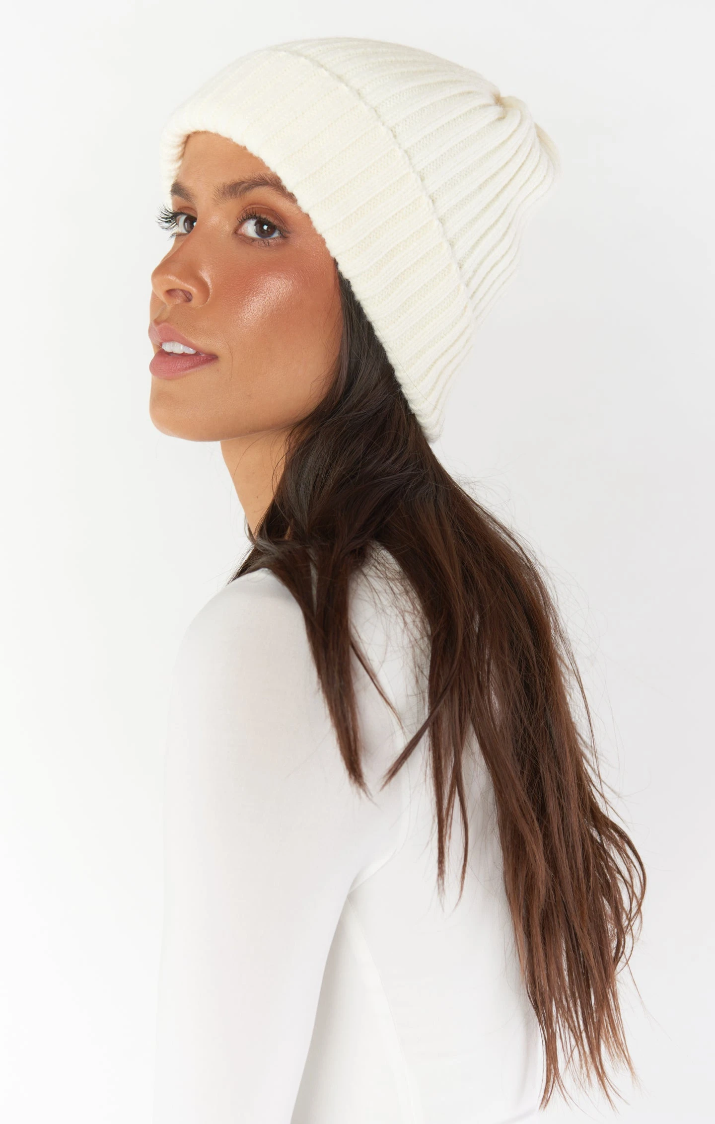 Show Me Your Mumu Alfie Beanie ~ Ivory 4 Show Me Your Mumu Alfie Beanie ~ Ivory - Image 2