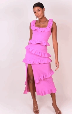 Show Me Your Mumu Greta Dress ~ Pink Lilac Stretch -Show Me Your Mumu Screenshot2023 08 08at4.28.59PM