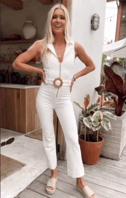 Show Me Your Mumu Jacksonville Cropped Jumpsuit ~ Pearly White -Show Me Your Mumu Screenshot2023 08 08at5.53.12PM