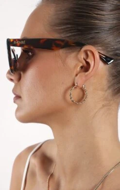 Show Me Your Mumu Banbè Eyewear The Helena Sunglasses ~ Havana Tort -Show Me Your Mumu THEHELENA HAVANA AUBURN2