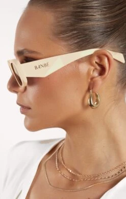 Show Me Your Mumu Banbè Eyewear The Nina Sunglasses ~ Bone/Auburn -Show Me Your Mumu THENINA BONE AUBURN2
