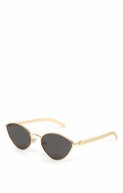 Show Me Your Mumu Banbè Eyewear The Palvin Sunglasses ~ Black/Gold -Show Me Your Mumu THEPALVIN GOLD INK 2