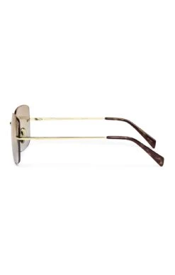 Show Me Your Mumu Banbè Eyewear The Tyra Sunglasses ~ Gold/Taupe -Show Me Your Mumu THETYRA GOLD TAUPEFADE 2