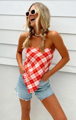 Show Me Your Mumu Jayde Scarf ~ Picnic Plaid