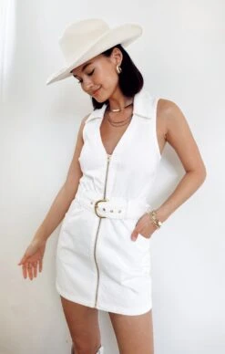 Show Me Your Mumu Kadi Cowboy Hat ~ White 18 Show Me Your Mumu Kadi Cowboy Hat ~ White -Show Me Your Mumu Tezza 5007