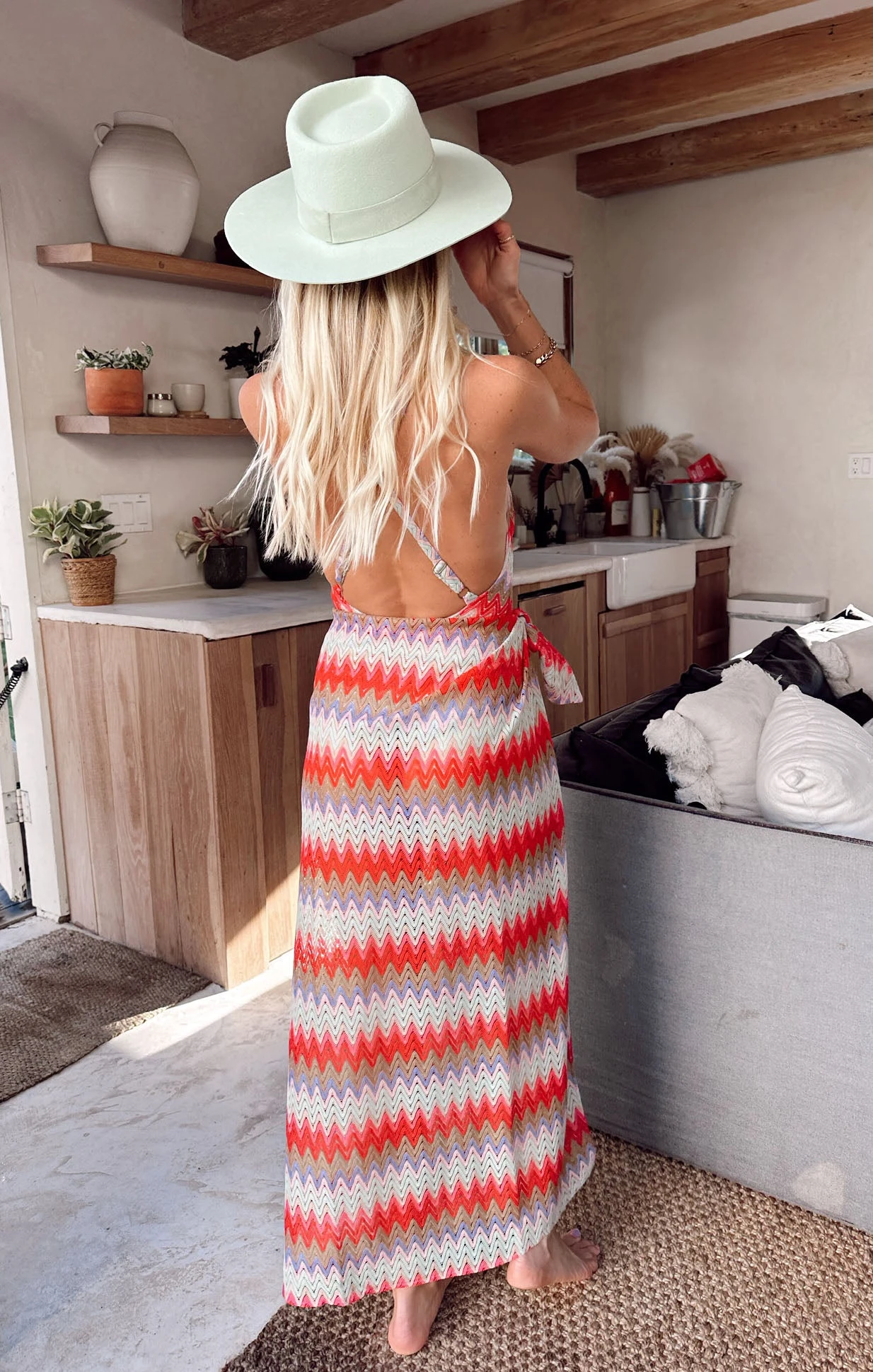 Show Me Your Mumu Long Leyla Sarong ~ Riviera Zigzag Crochet 4 Show Me Your Mumu Long Leyla Sarong ~ Riviera Zigzag Crochet - Image 2