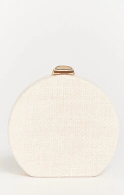 Show Me Your Mumu This Love Round Bag ~ Beige -Show Me Your Mumu ThisLoveRoungBagFLAT Beige 02