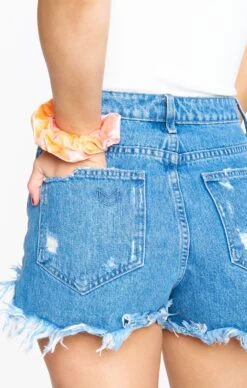 Show Me Your Mumu Clio Tie Dye Scrunchie ~ Pink/Orange