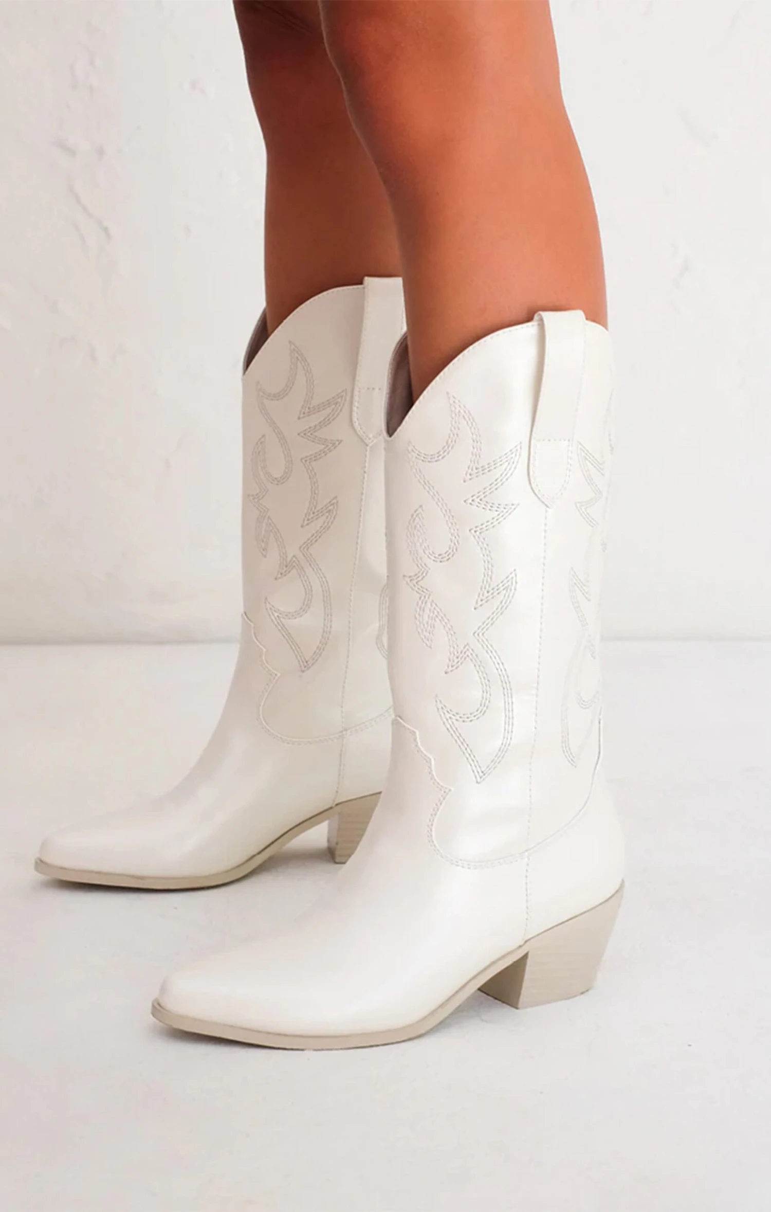 Show Me Your Mumu Billini Unaro Cowboy Boot ~ White Pearl 3 Show Me Your Mumu Billini Unaro Cowboy Boot ~ White Pearl