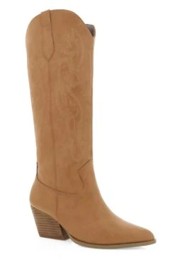 Show Me Your Mumu Billini Zeina Cowboy Boot~ Camel -Show Me Your Mumu ZEINA CAMELCASUAL 3