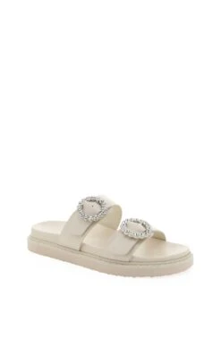 Show Me Your Mumu Billini Zen Platform Sandal ~ Ivory -Show Me Your Mumu ZEN IVORY 3