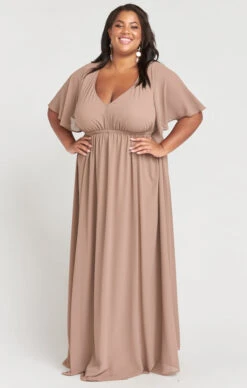 Show Me Your Mumu Emily Empire Maxi Dress ~ Dune Chiffon -Show Me Your Mumu a3fba2443c4e0950e3dd645ba34f17c6