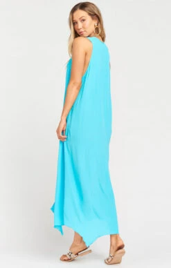 Show Me Your Mumu Brandi Dress ~ Turquoise Crepe -Show Me Your Mumu a9fbe6edcdddd05e4d919a54efb4a773