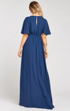 Show Me Your Mumu Emily Empire Maxi Dress ~ Rich Navy Crisp -Show Me Your Mumu ab07414d64d5daefe458bb4d19b4beb8