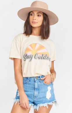 Show Me Your Mumu Thomas Tee ~ Stay Golden Graphic