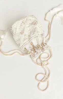 Show Me Your Mumu Cleobella X Mumu Penelope Beaded Bucket Bag ~ White -Show Me Your Mumu af17d86e478f9721b7d5351de478bd3d