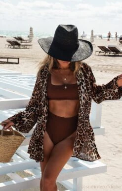 Show Me Your Mumu Alicia Tunic ~ Tiramisu Cheetah