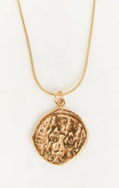 Show Me Your Mumu Child Of Wild Cori Coin Necklace ~ 18K Gold Filled -Show Me Your Mumu b441c926329ffe5a18a4209d2a2a12a9
