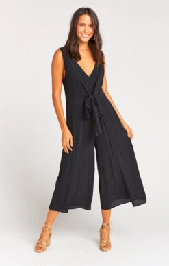 Show Me Your Mumu Paris Jumpsuit ~ Black