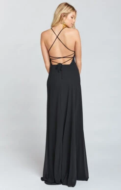 Show Me Your Mumu Godshaw Goddess Gown ~ Black Chiffon -Show Me Your Mumu bd967ae90af1a6505759589c9c9f84a4