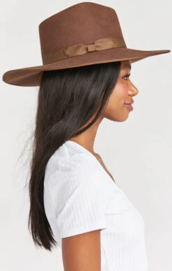 Show Me Your Mumu Lack Of Color Coco Rancher Hat ~ Chocolate Brown