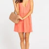 Show Me Your Mumu Emme Tank Dress ~ Peach Crinkle Gauze -Show Me Your Mumu be43ea8f9055784ca7feb9f80bf2ef0c