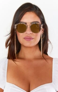 Show Me Your Mumu Harlow Aviator Sunglasses ~ Amber Tort -Show Me Your Mumu bella 3.542046