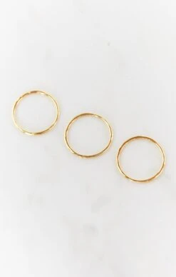Show Me Your Mumu Gorjana G Ring Set ~ 18K Gold Plated -Show Me Your Mumu blakefinds 8.2714138