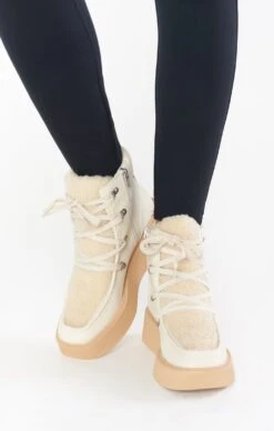 Show Me Your Mumu Dolce Vita Jasmin Sherpa Boot ~ Ivory -Show Me Your Mumu bridalholiday courtneyjudah 10.1720904