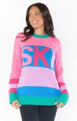 Show Me Your Mumu Ski In Sweater ~ Ski Knit Multi -Show Me Your Mumu bridalholiday courtneyjudah 10.1722418