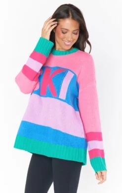 Show Me Your Mumu Ski In Sweater ~ Ski Knit Multi -Show Me Your Mumu bridalholiday courtneyjudah 10.1722421