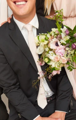 Show Me Your Mumu Nico Neck Tie ~ Dusty Blush Stripe -Show Me Your Mumu c3a0462762d03cab3797fbdc6629ca19