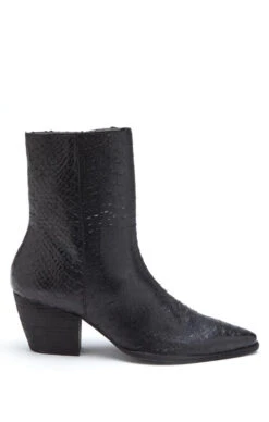 Show Me Your Mumu Matisse Caty Bootie ~ Black Snake -Show Me Your Mumu catyblacksnakeside2