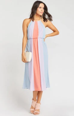 Show Me Your Mumu Nadia Paneled Dress ~ Pastel Party Colorblock