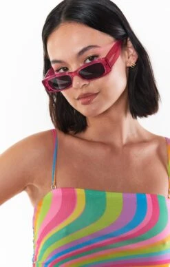 Show Me Your Mumu Banbè Eyewear The Kylie Sunglasses ~ Fuchsia -Show Me Your Mumu citrusingeorgia jasmine 2.2338280