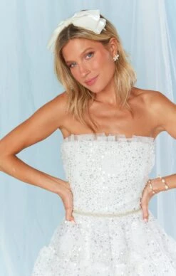 Show Me Your Mumu Hair Bow Headband ~ Ivory