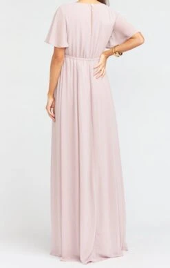 Show Me Your Mumu Emily Empire Maxi Dress ~ Neutral Mauve Chiffon -Show Me Your Mumu d0b5333bb97850c0751466ebfa19d1c6