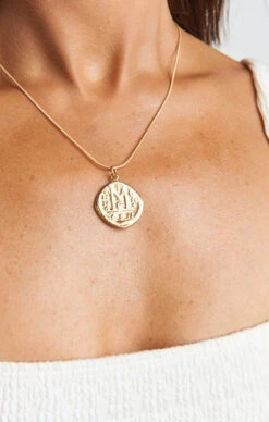 Show Me Your Mumu Child Of Wild Cori Coin Necklace ~ 18K Gold Filled