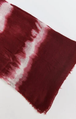 Show Me Your Mumu Island Maroon Tie Dye Scarf Or Sarong -Show Me Your Mumu e22ca4fa69ec3490360b25a82e51070a