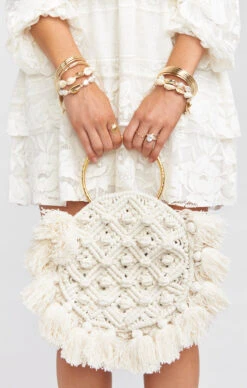 Show Me Your Mumu Cleobella X Mumu Francesca Crochet Bag ~ White -Show Me Your Mumu f20e73230b739c329627c5b5d44a670a