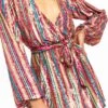 Show Me Your Mumu Wear Me Out Dress ~ Disco Rainbow Stripe -Show Me Your Mumu fall20 kierstentori 1.91617