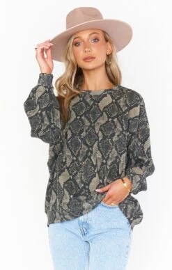 Show Me Your Mumu Boyfriend Sweatshirt ~ Ziggy Python